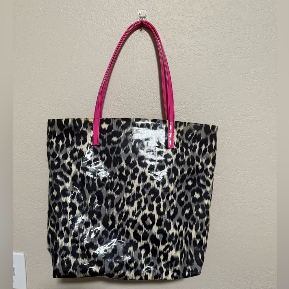Kate Spade Daycation Bon Shopper Leopard Tote - Picture 2 of 5